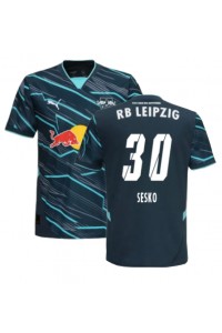 RB Leipzig Benjamin Sesko #30 Jalkapallovaatteet Kolmaspaita 2024-25 Lyhythihainen